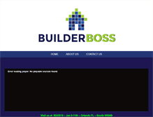 Tablet Screenshot of builderboss.com